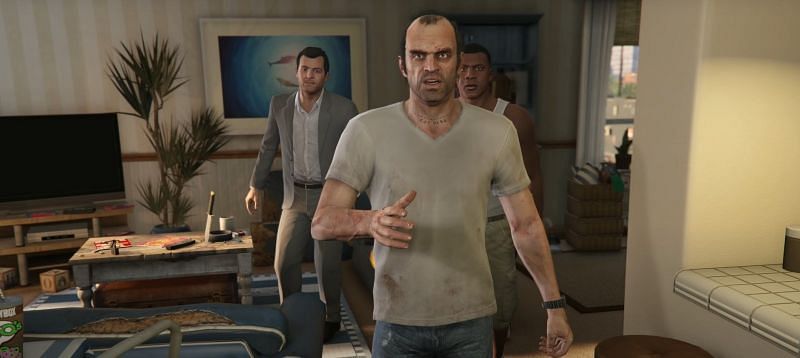 A screenshot from the official trailer (Image via Rockstar Games)