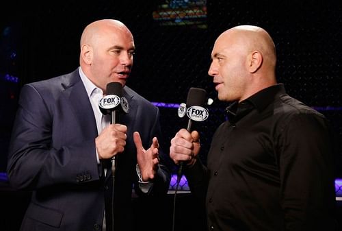 Dana White (left) & Joe Rogan (right) [Image Credits- @nw3 on Twitter]