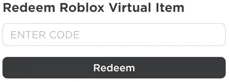 roblox redeem virtual item codes 