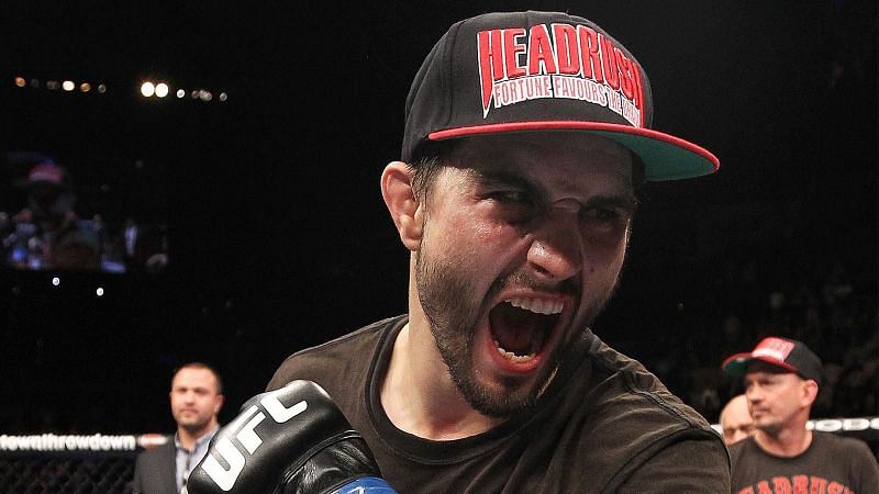 &#039;The Natural Born Killer&#039; Carlos Condit [Photo courtesy: @UFCONFOX on Twitter]