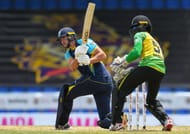 Tim David struck a commanding half-century on his CPL debut