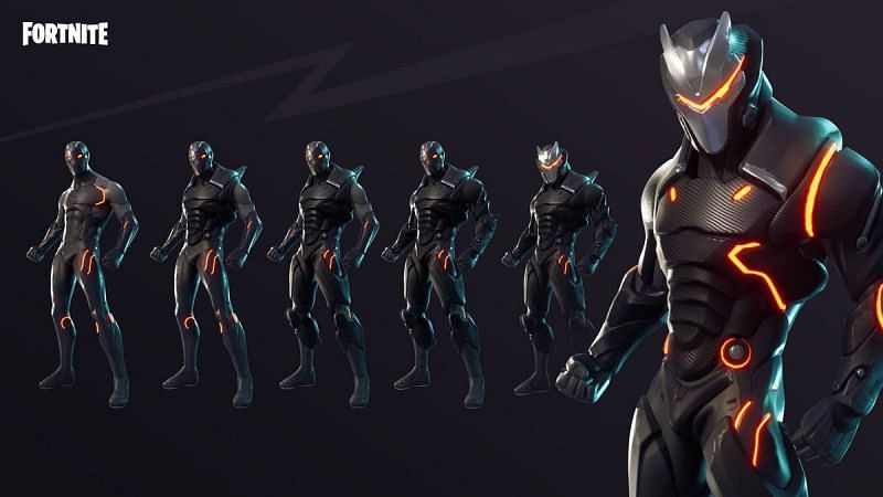 Original Omega skins and styles in Fortnite Chapter 1 Season 4 (Image via Epic Games)