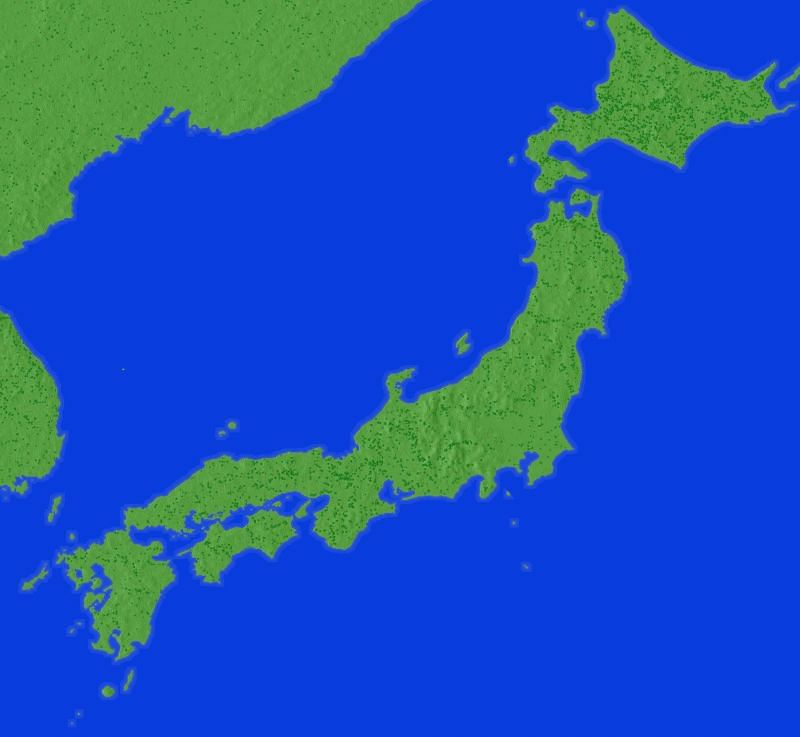 The country of Japan in Minecraft (Image via Mojang)