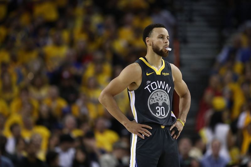 Stephen Curry in the 2019 NBA Finals