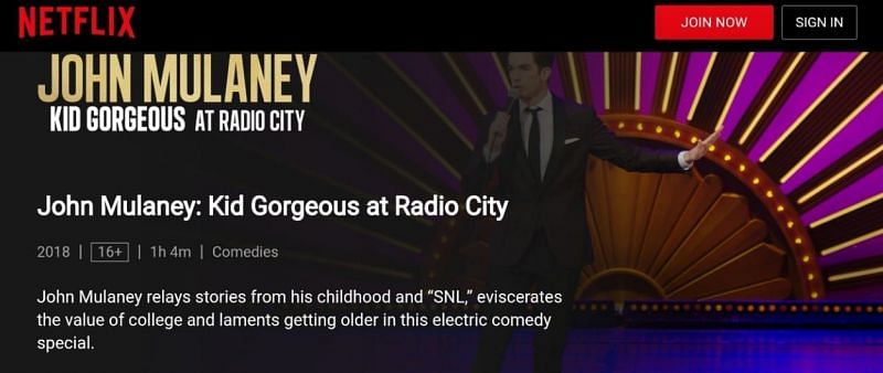 Kid Gorgeous at Radio City (Image via Netflix)