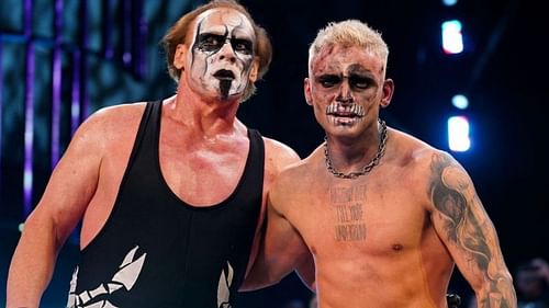 Sting (left) and Darby Allin (right)