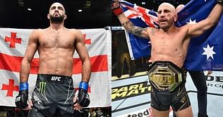 "F*** it, I wanna get the title" - Giga Chikadze calls for a fight against Alexander Volkanovski