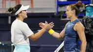 Bianca Andreescu had beaten <a href='https://www.sportskeeda.com/player/maria-sakkari' target='_blank' rel='noopener noreferrer'>Maria Sakkari</a> 7-6(7),3-6,7-6(4)