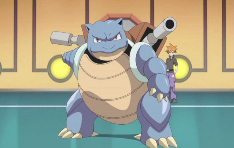Blastoise as it appears in the anime (Image via The Pokemon Company)