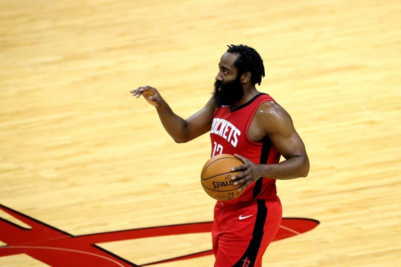 James Harden with the Houston Rockets