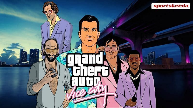 GTA Vice City fans don&#039;t only have to play as Tommy Vercetti (Image via Sportskeeda)