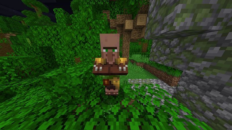 Jungle villagers are a variant for villagers similar to their desert iterations (Image via Mojang)