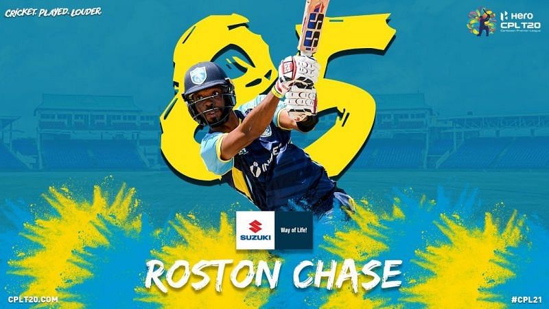 &lt;a href=&#039;https://www.sportskeeda.com/player/roston-chase&#039; target=&#039;_blank&#039; rel=&#039;noopener noreferrer&#039;&gt;Roston Chase&lt;/a&gt; played a magnificent knock (Pic: @CPL Twitter)