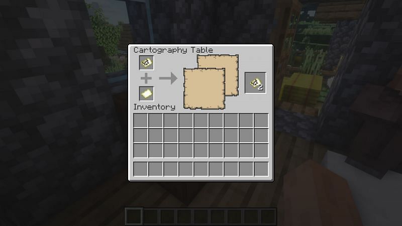 How to copy maps in Minecraft