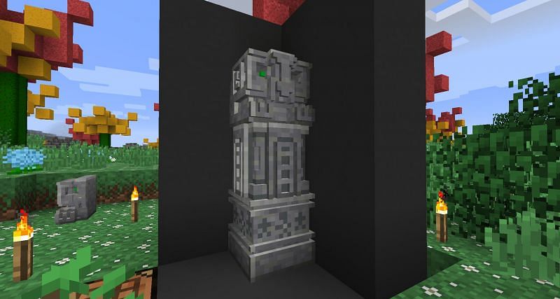 A unique new block from the Chisel &amp; Bits mod, designed by Rorax (Image via CurseForge)