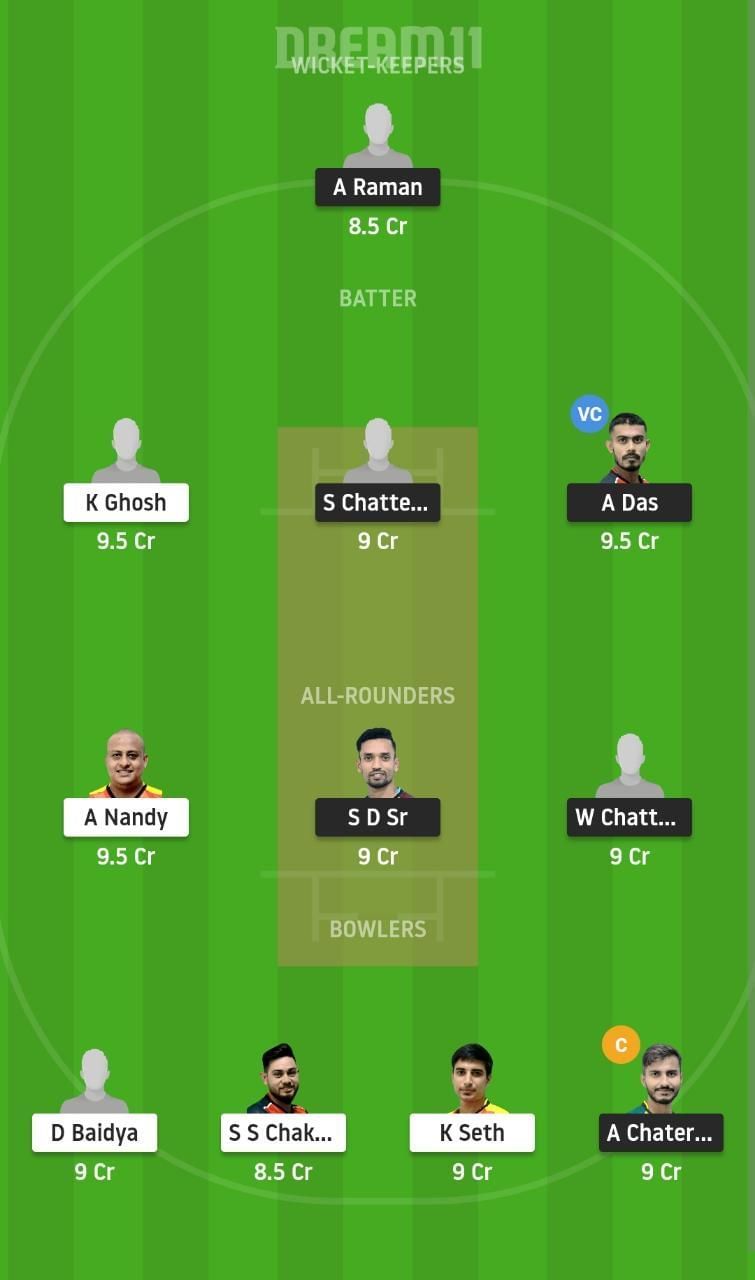 DD vs KC Dream11 Fantasy Suggestion #2