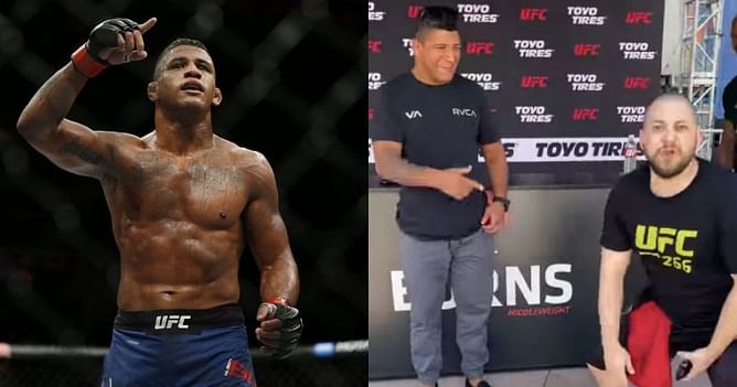 Watch: Gamebred FC announcer impresses UFC welterweight Gilbert Burns with another excellent Bruce Buffer impression