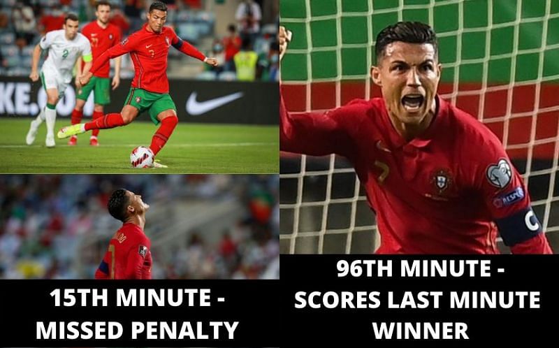 Cristiano Ronaldo pulled off a dramatic turnaround for Portugal last night
