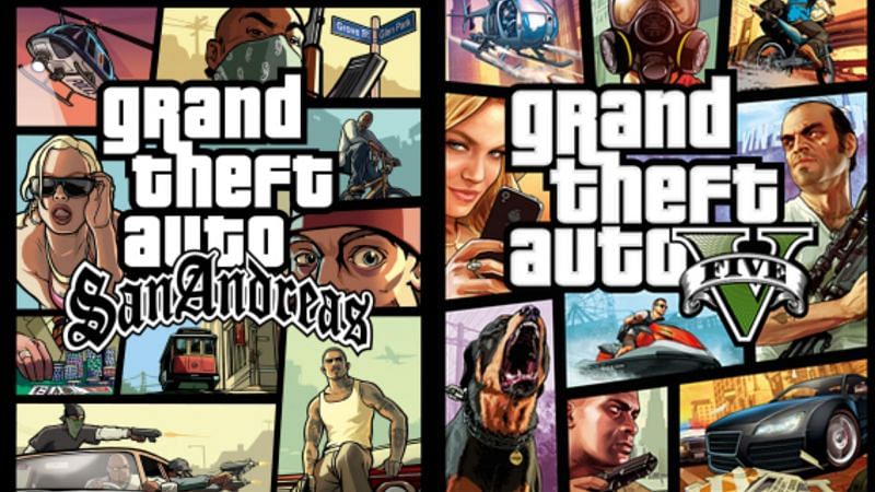 The story progression in GTA San Andreas. Looking at this makes me realized  how GTA San Andreas is less of a crime story and more of a story filled  with adventures and