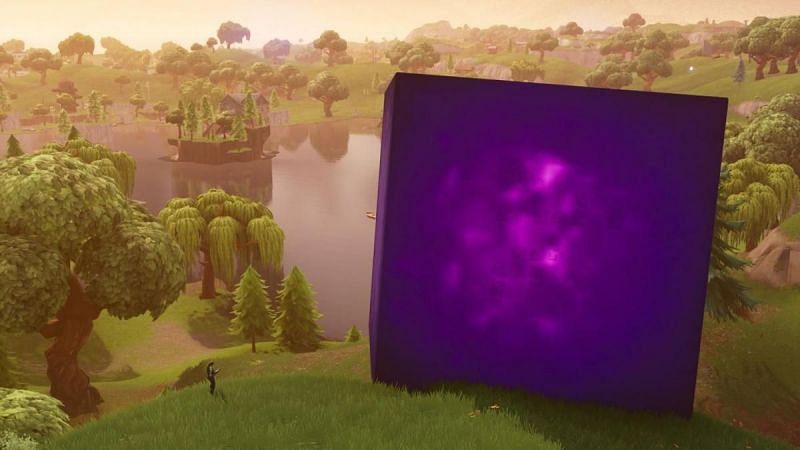 Kevin the Cube is apparently returning to Fortnite in Season 8 (Image via Reddit/ Aura)