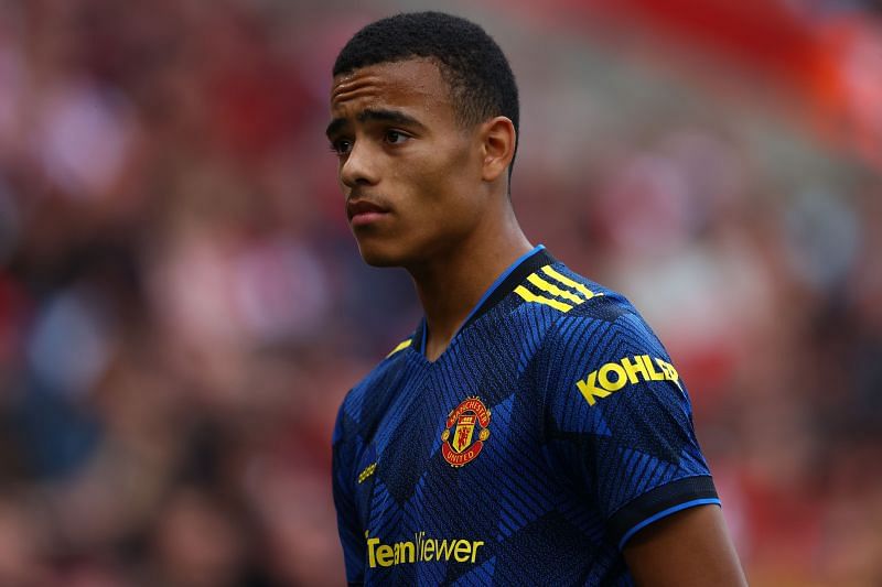 Manchester United forward Mason Greenwood.