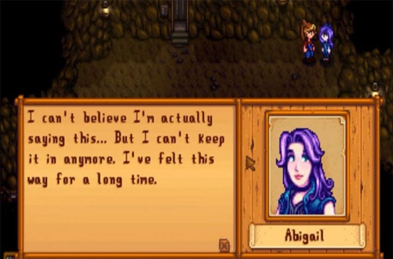Abigail is best described as eccentric, especially according to her mom. (Image via Stardew Valley)