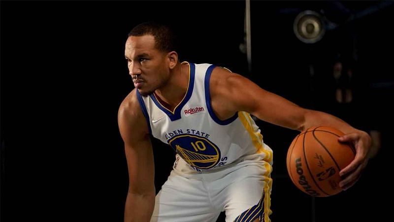 Avery Bradley at the Golden State Warriors Media Day [Source: NBC Sports]