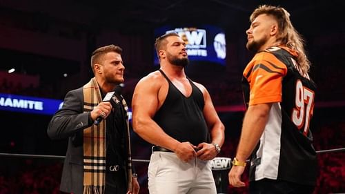 MJF and Brian Pillman Jr. have been going at each other on AEW