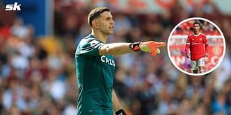 Martinez dares Cristiano Ronaldo to take penalty during Manchester United's defeat to Aston Villa; video surfaces