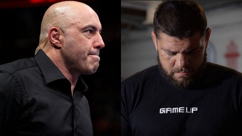 Joe Rogan (left) and Nick Diaz (right) [Photo via @nickdiaz on Instagram