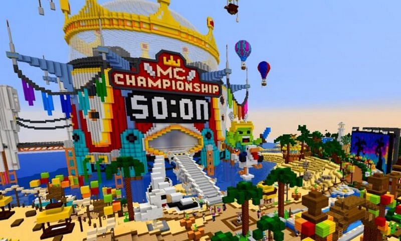 The Minecraft Championship is all the craze right now (Image via Noxcrew)