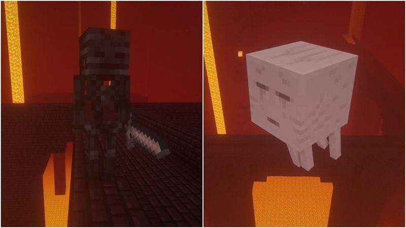 Fire immune mobs (Image via Mojang)