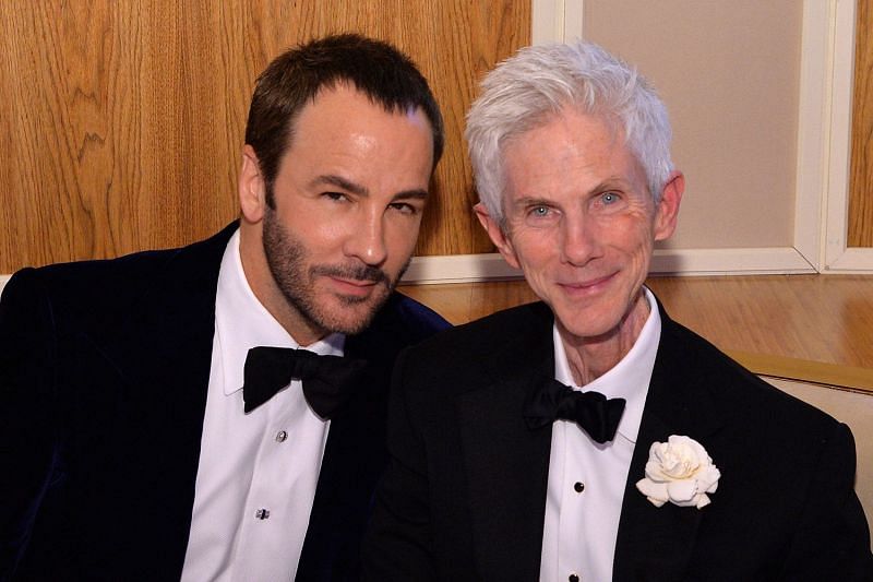 Tom Ford with late husband Richard Buckley (Image via Larry Bussaca/Wireimage)