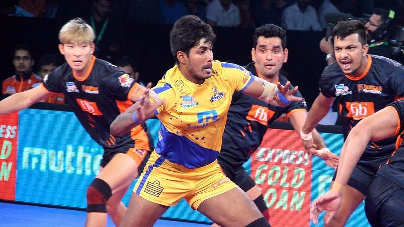 Can the local hero K Prapanjan help Tamil Thalaivas in winning the title this year?