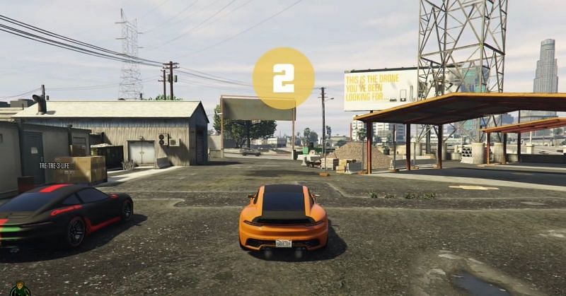 A Sprint Race in action (Image via Rockstar Games)