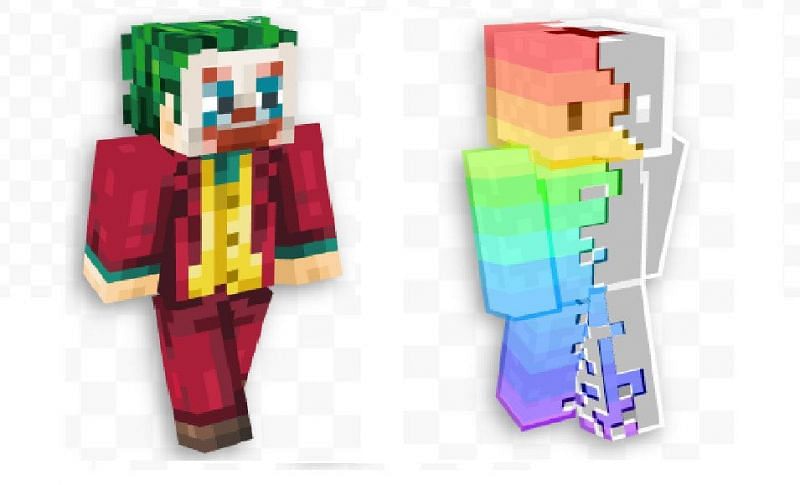 Minecraft custom skins can be literally anything. (Image via Minecraft