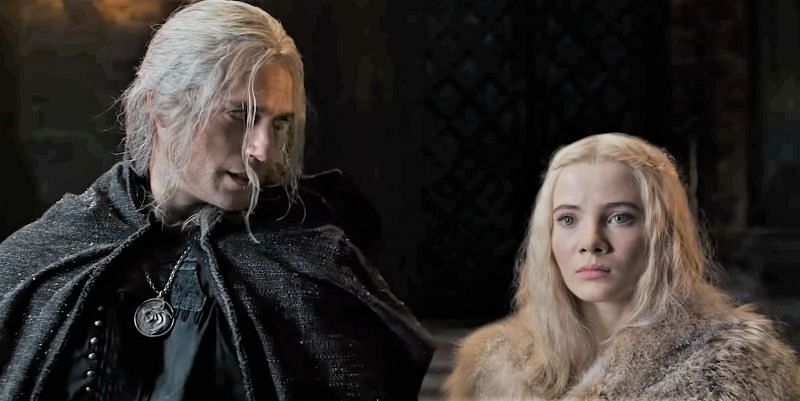 Geralt and Ciri in Witcher Season 2 (Image via Netflix)