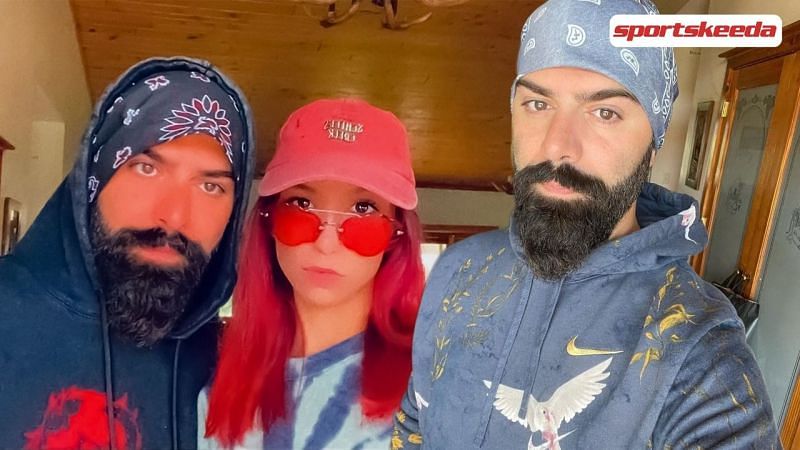 Keemstar allegedly dating his 20 year old assistant (Image via keemstar and brantlrys_insta Instagram)
