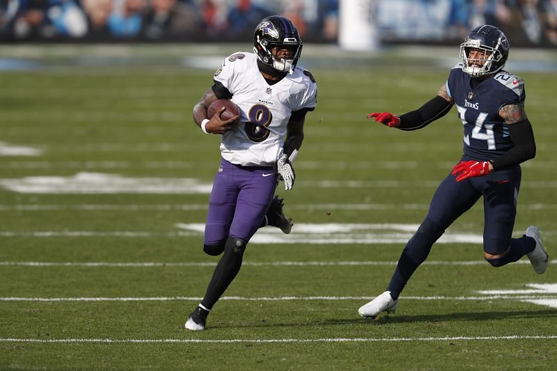 Wild Card Round - Baltimore Ravens v Tennessee Titans