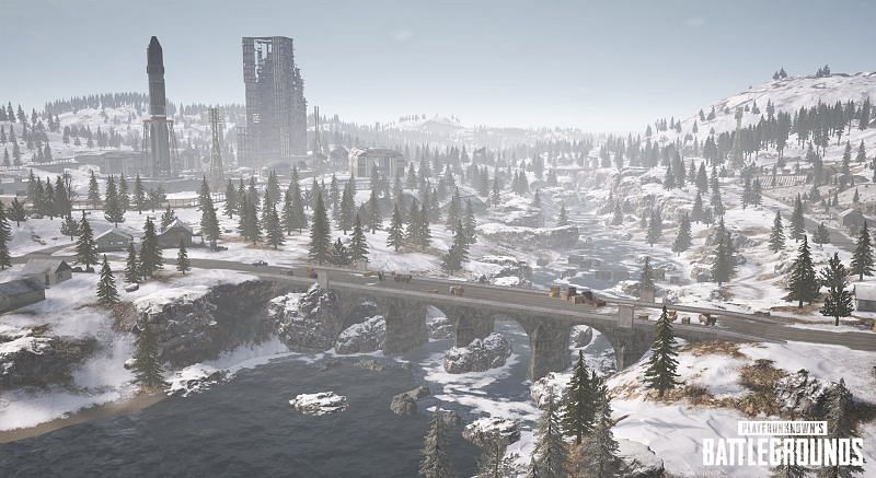 Old Maps Return to PUBG Mobile 1.6 (Image via Krafton)