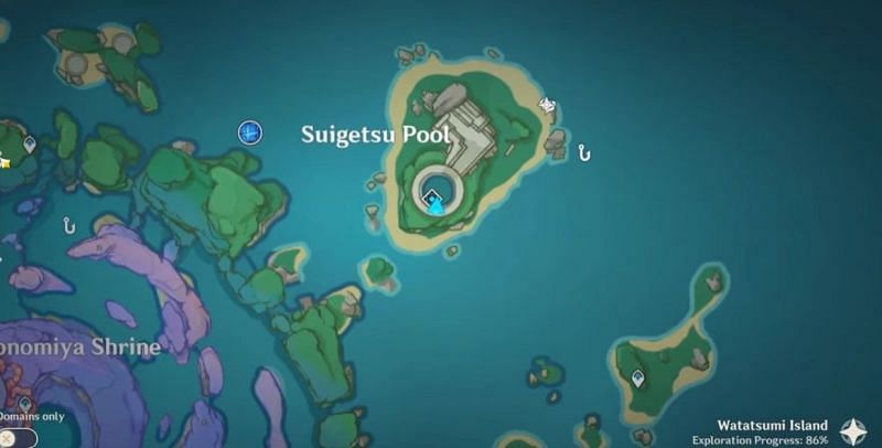 Suigetsu Pool (Image via miHoYo)