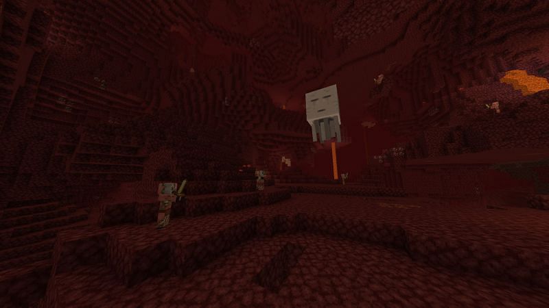 Survive the Nether (Image via Mojang)