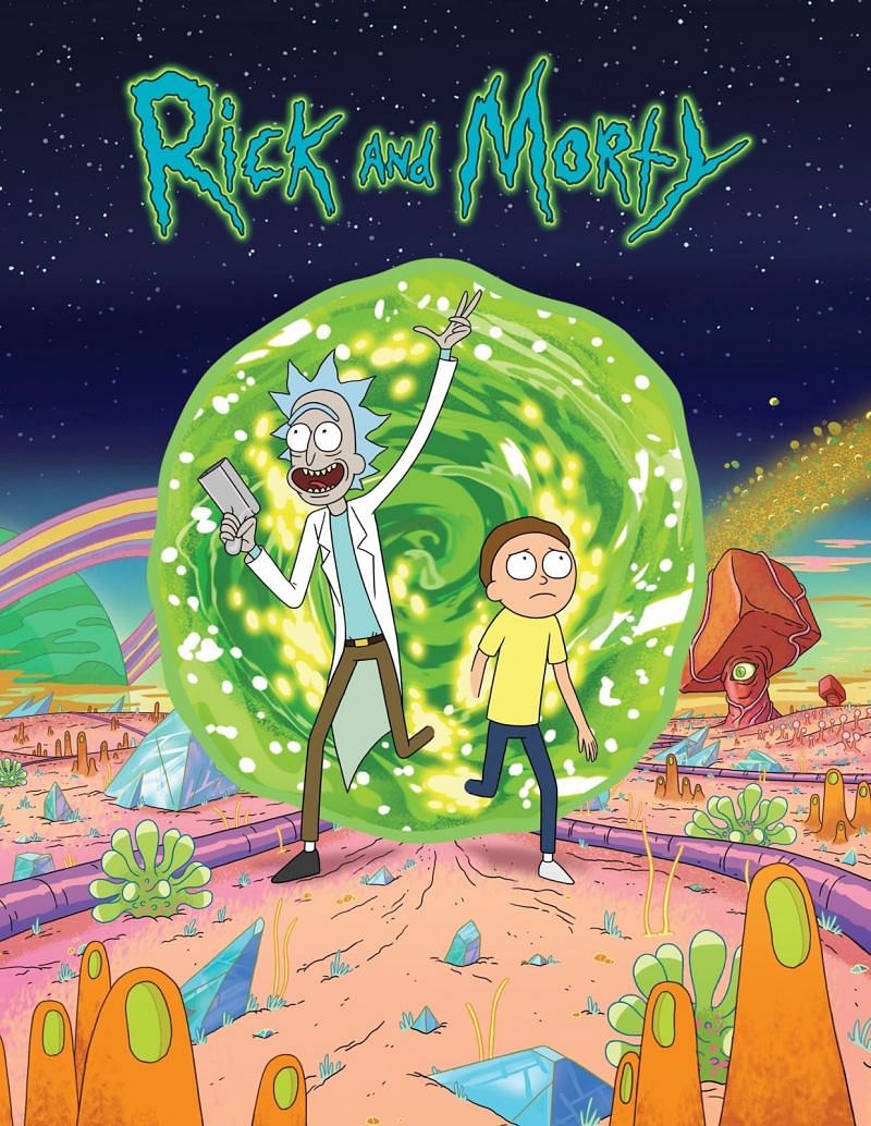 Rick and Morty official poster (Image via Netflix)