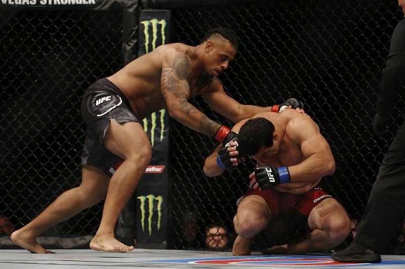 Dmitry Smoliakov looked terrified of Greg Hardy prior to their clash in 2019
