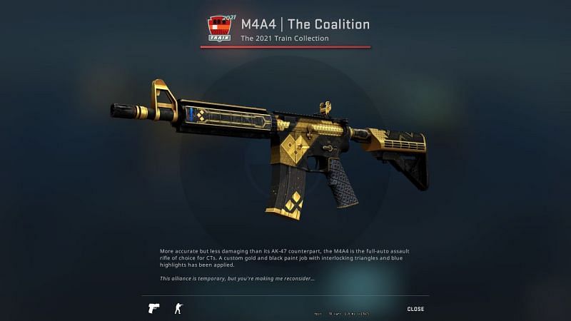 The new M4A4 skin in CS:GO