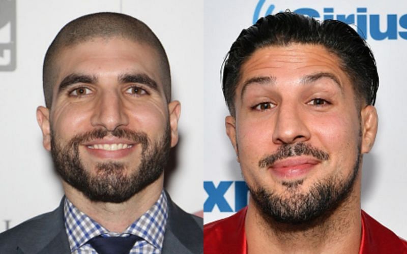 Ariel Helwani (left); Brendan Schaub (right)