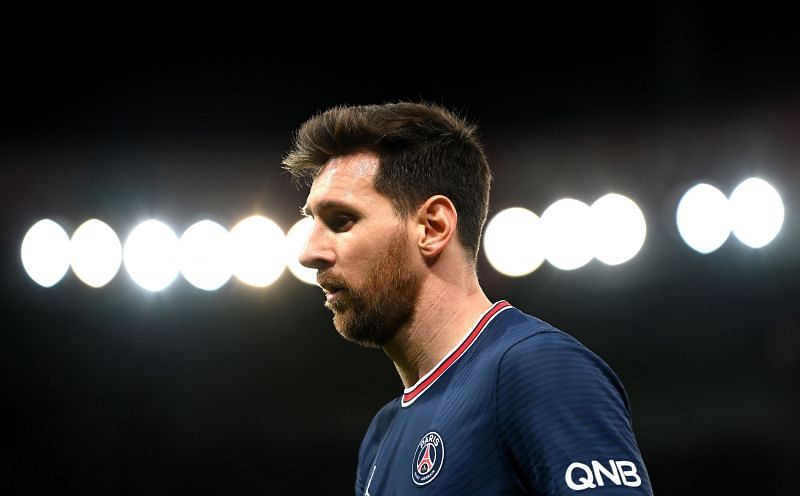 Messi scored his first goal for PSG in the Champions League game against Manchester City