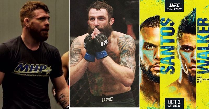 Paul Felder (left), Michael Chiesa (middle) and Thiago Santos vs &lt;a href=&#039;https://www.sportskeeda.com/player/johnny-walker&#039; target=&#039;_blank&#039; rel=&#039;noopener noreferrer&#039;&gt;Johnny Walker&lt;/a&gt; (right) [Image credits: @ufc, @felderpaul and @mikemav22 on Instagram]