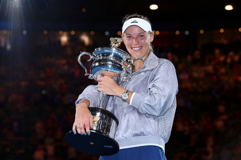Caroline Wozniacki finally won a Grand Slam title at the 2018 Australian Open.