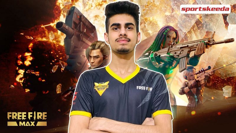 Ginotra is a professional Free Fire gamer belonging to the Blind Esports roster (Image via Sportskeeda)